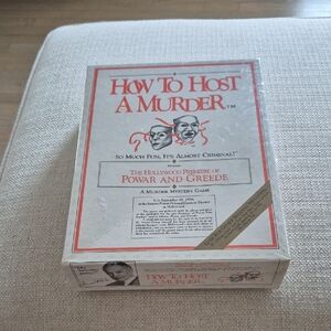 New How to Host a Murder Game - Red and White